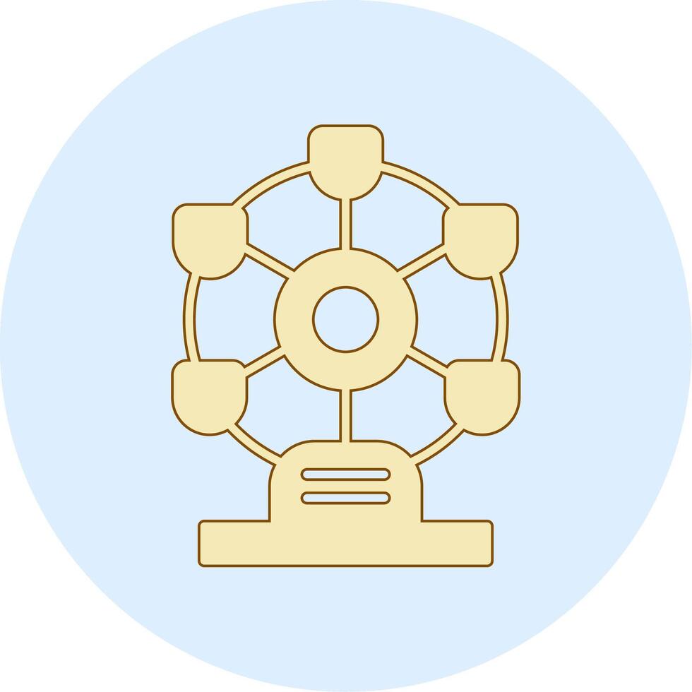Ferris Wheel Vector Icon