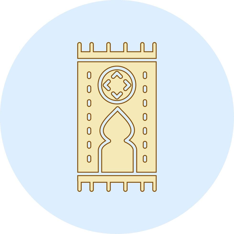 icono de vector de qibla