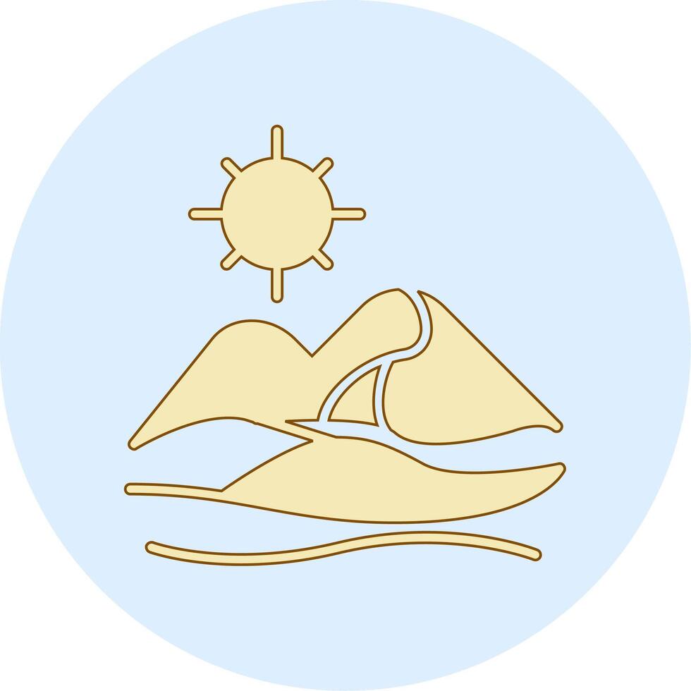 Desert Vector Icon