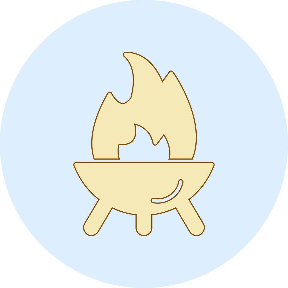 Firepit Vector Icon