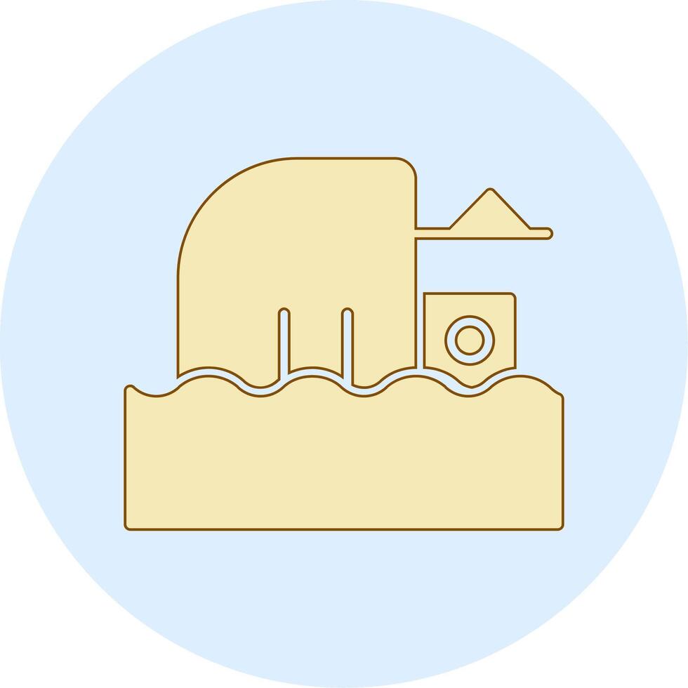 Shipwreck Vector Icon