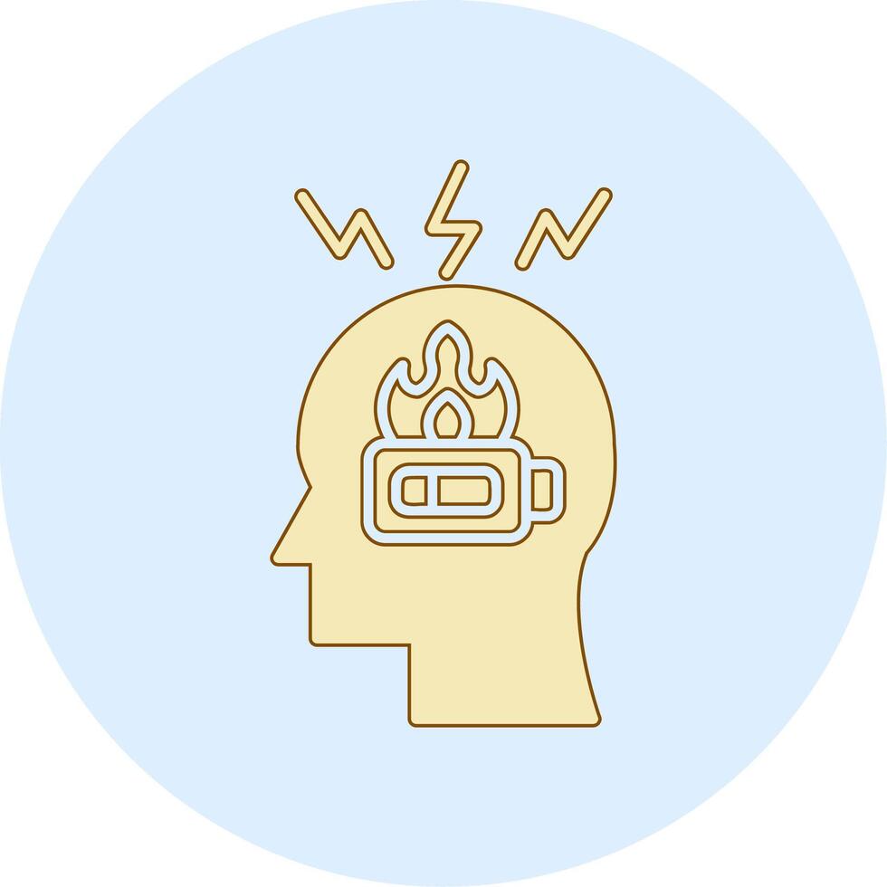 Burnout Vector Icon