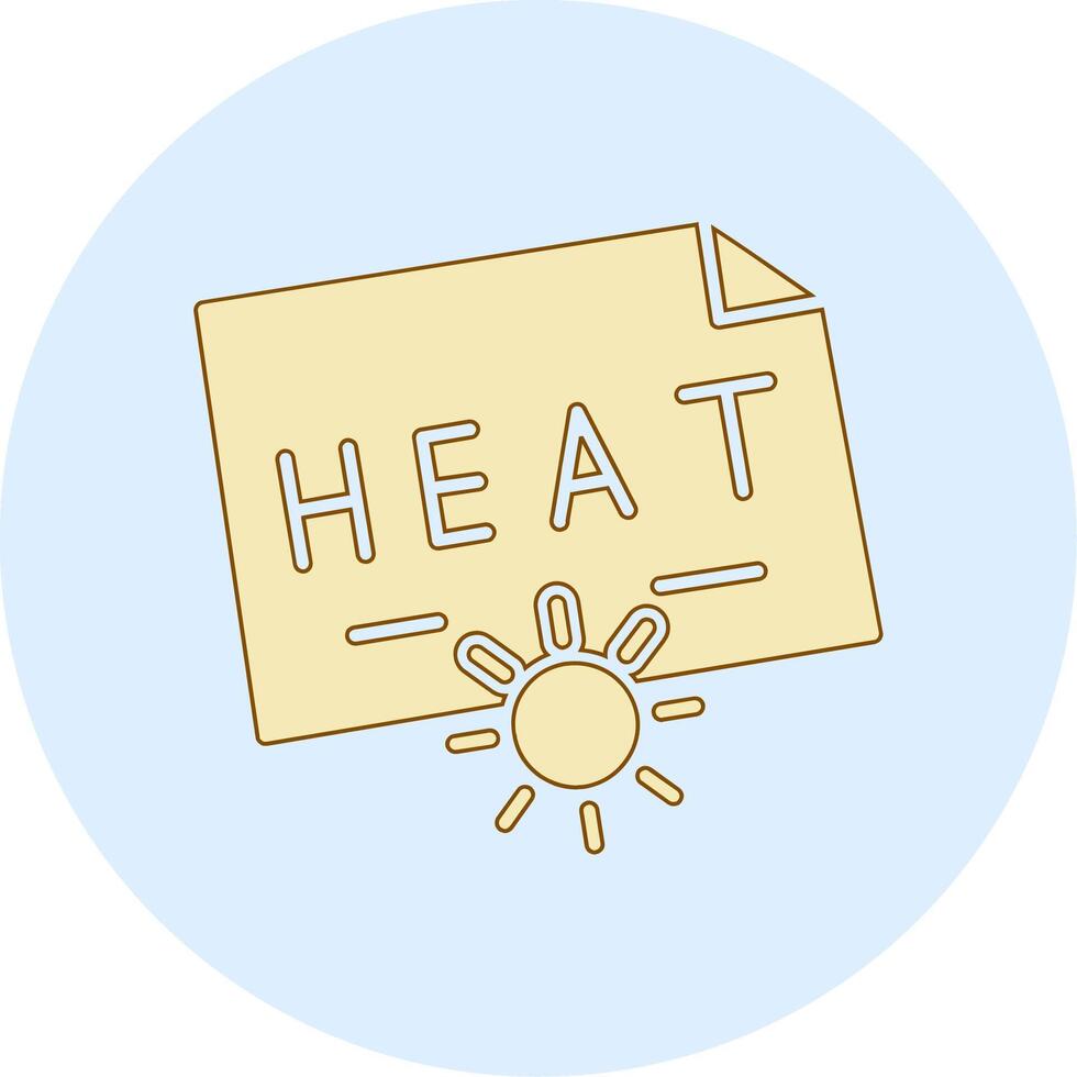 Heat Vector Icon