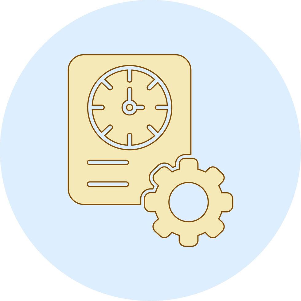 Time Management Vector Icon