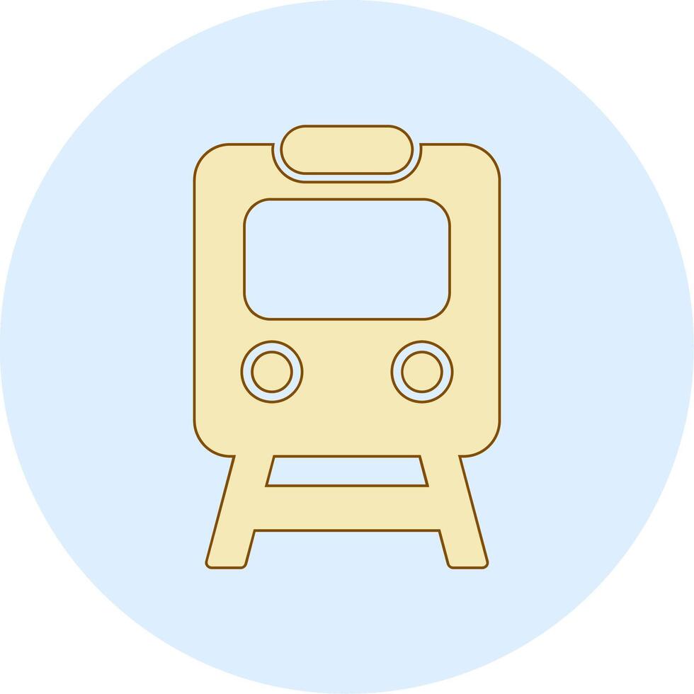 icono de vector de tren