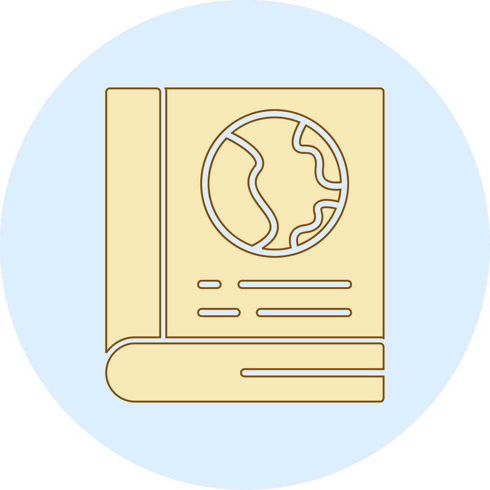 Guide Book Vector Icon