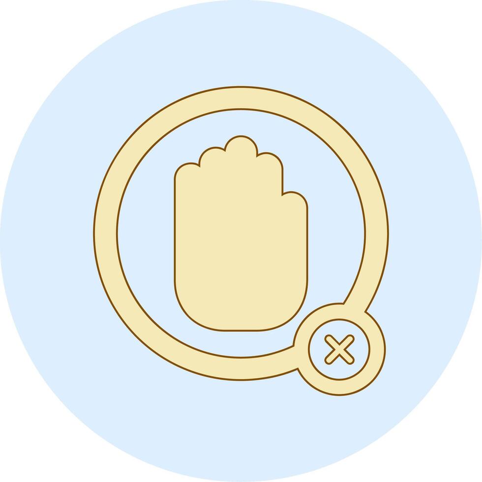 Stop Vector Icon