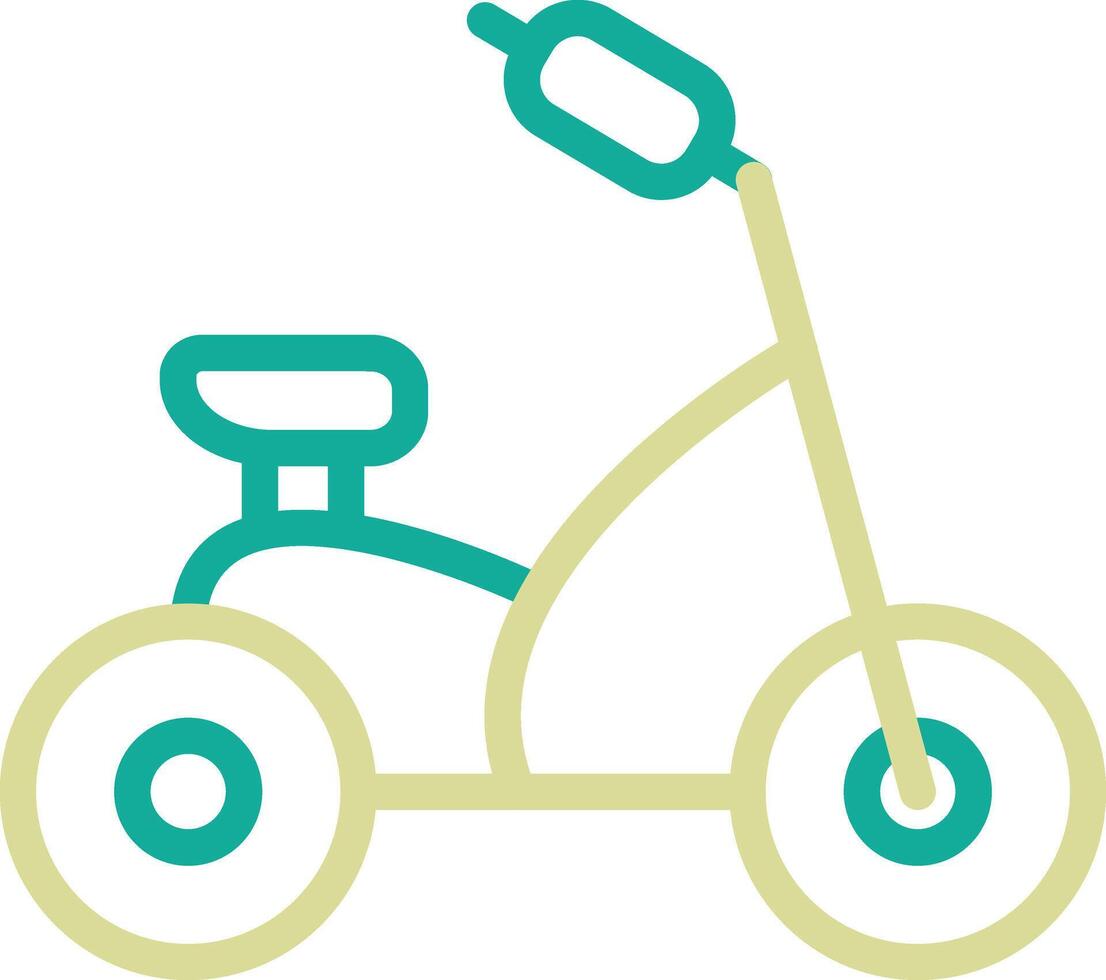 Tricycle Vector Icon