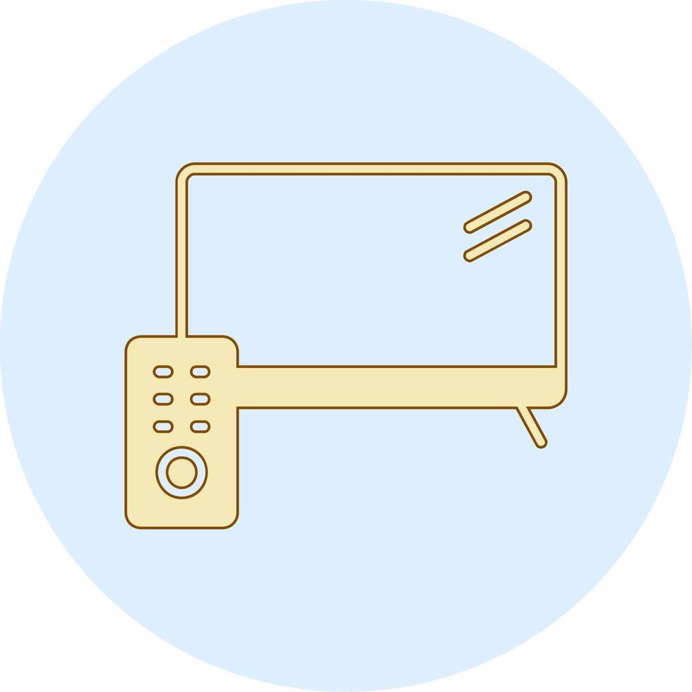 icono de vector de pantalla de tv