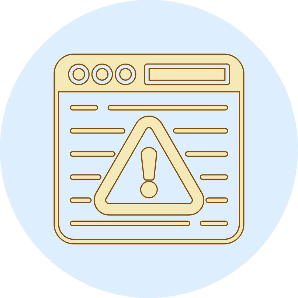 Virus warning Vector Icon