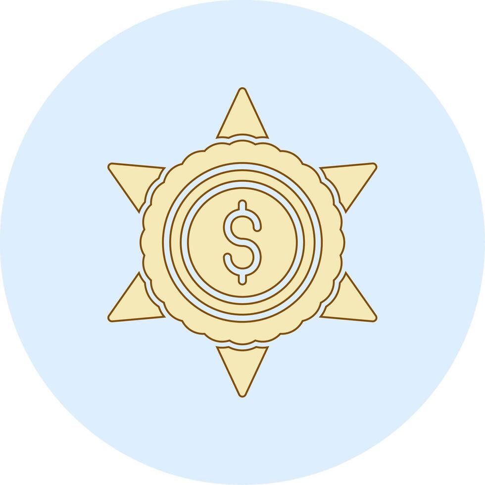 insignias vector icono