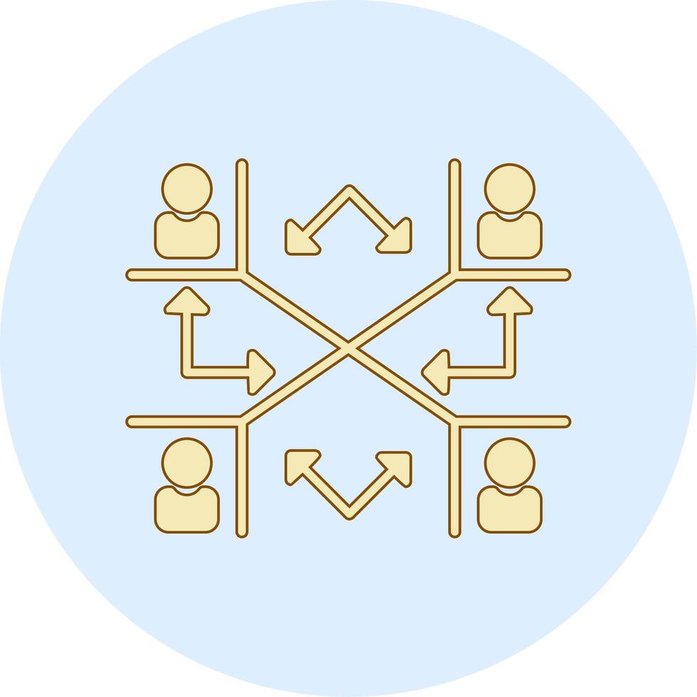 Hierarchy Vector Icon