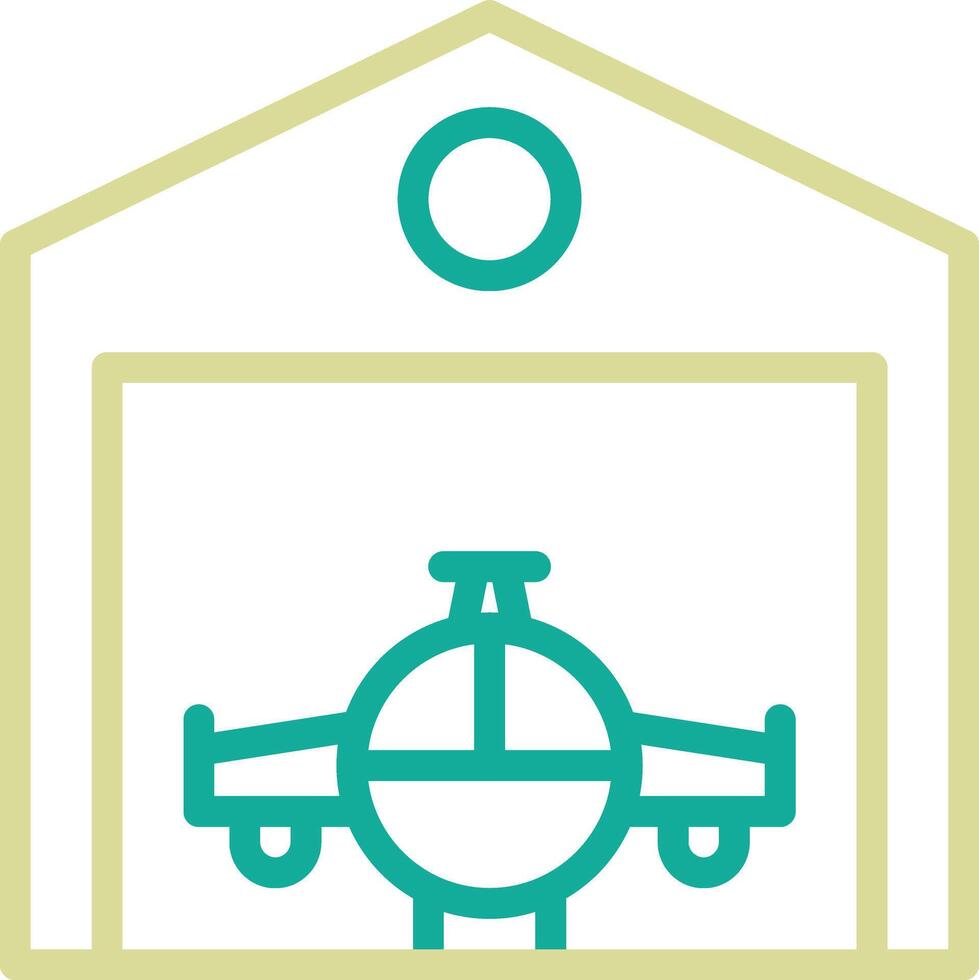 Hangar Vector Icon