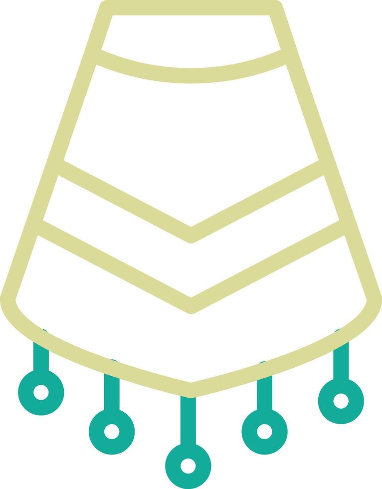 Poncho Vector Icon