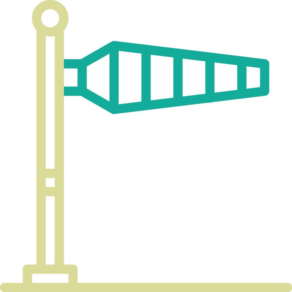Windsock Vector Icon