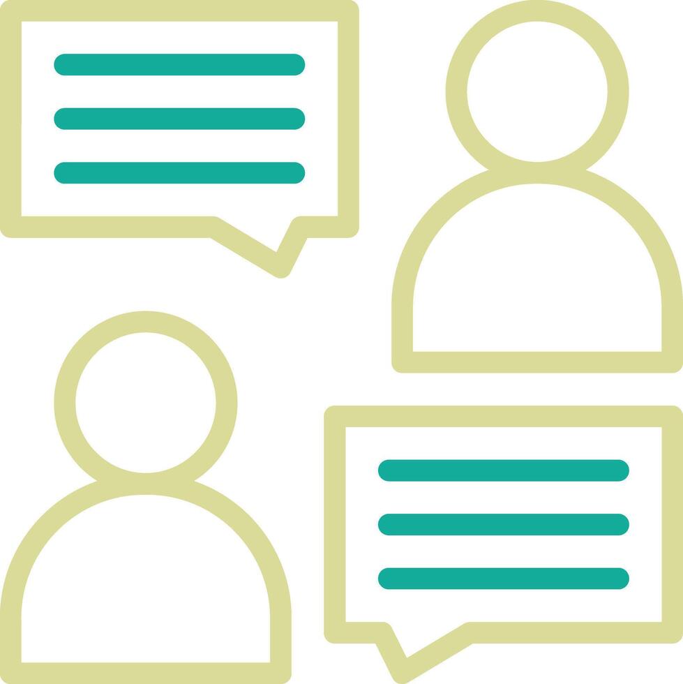 Interview Vector Icon