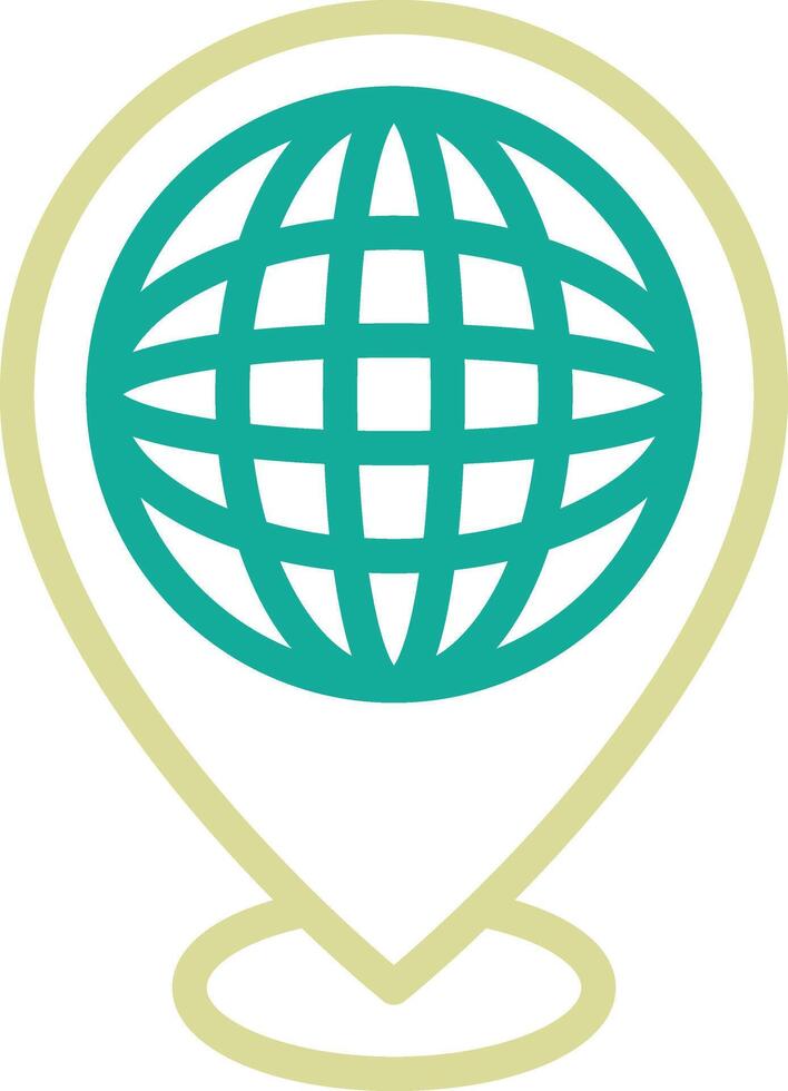 Worldwide Location Vector Icon
