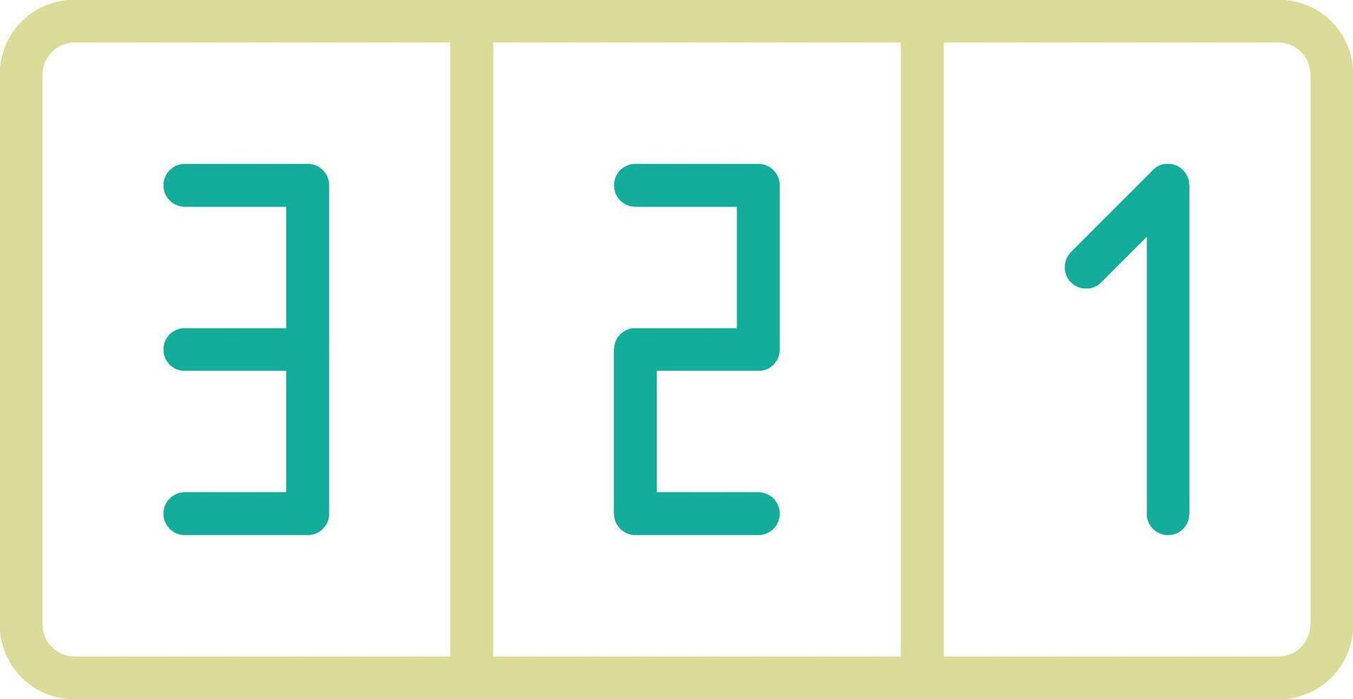 Countdown Vector Icon