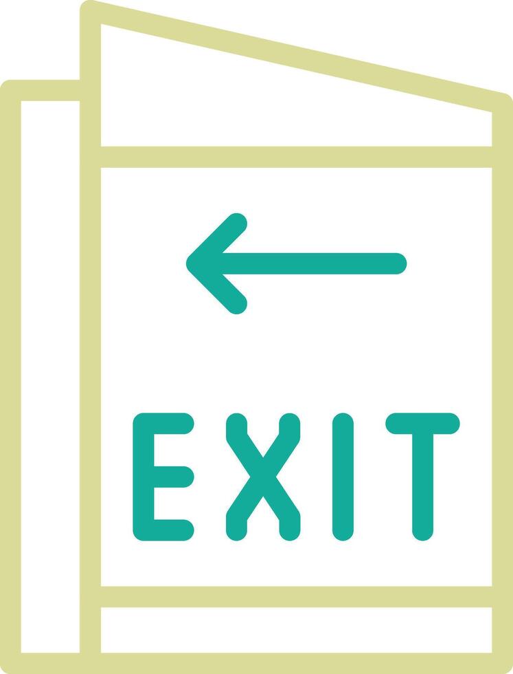Exit Vector Icon