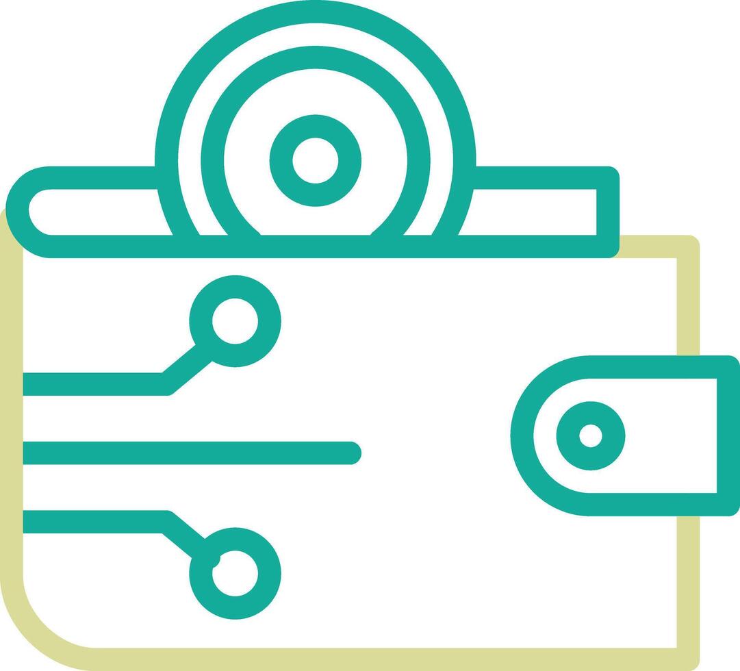 Digital Wallet Vector Icon