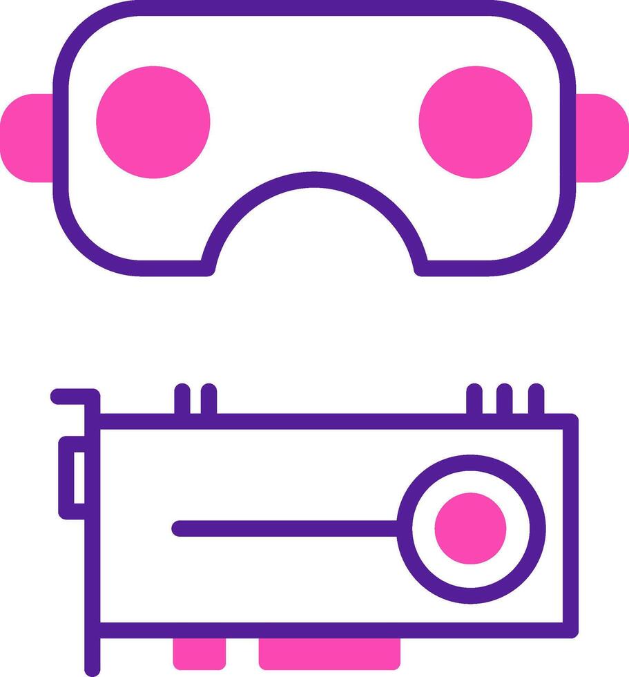 Virtual Reality Vector Icon