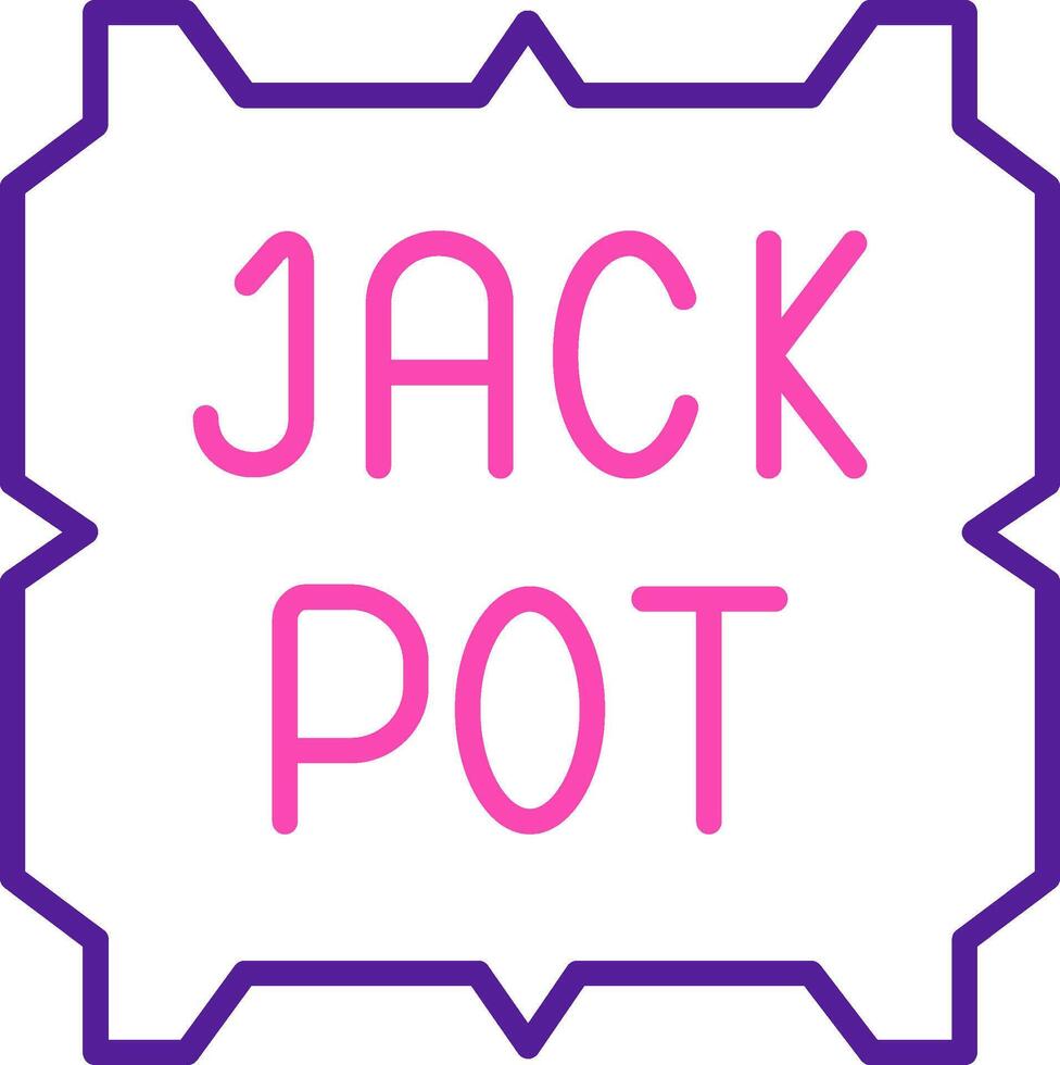 Jackpot Vector Icon