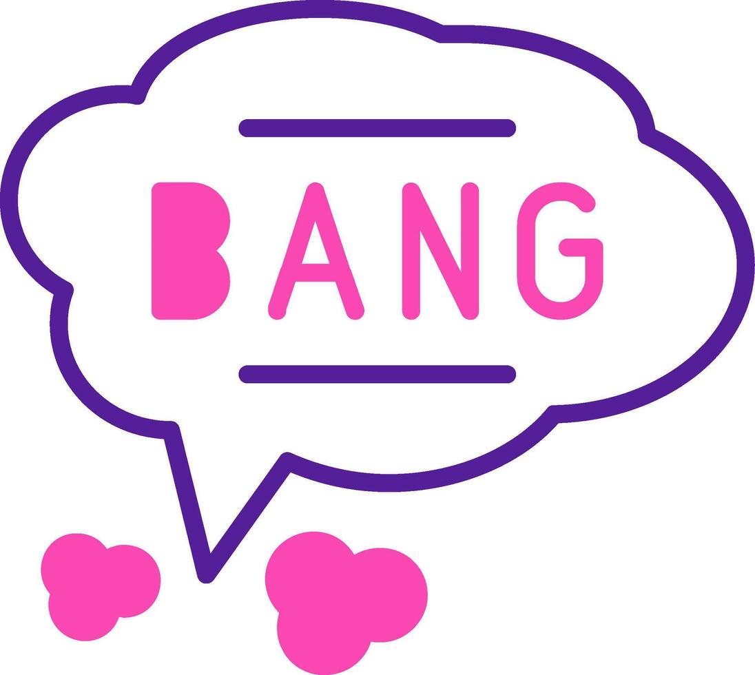 Bang Vector Icon