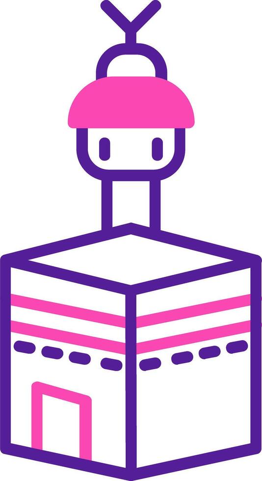 Mecca Vector Icon