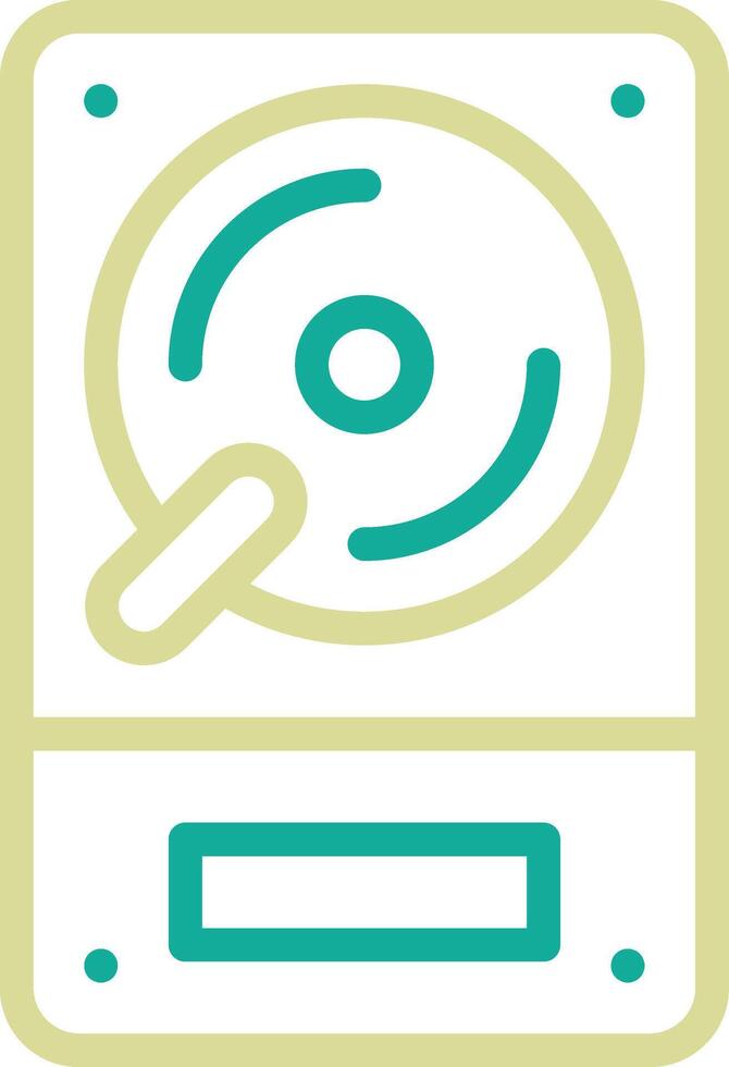 Hard Disk Vector Icon
