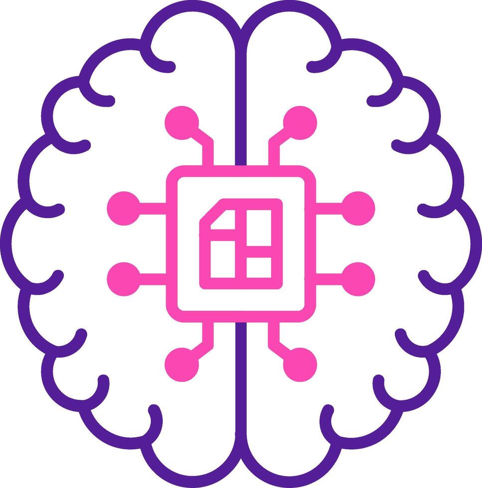 Artificial Intelligence Vector Icon