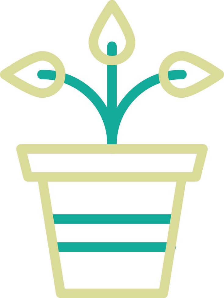 Plant Pot Vector Icon