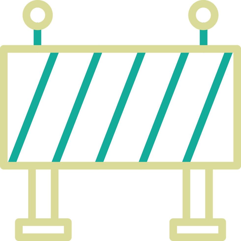 Road Block Vector Icon