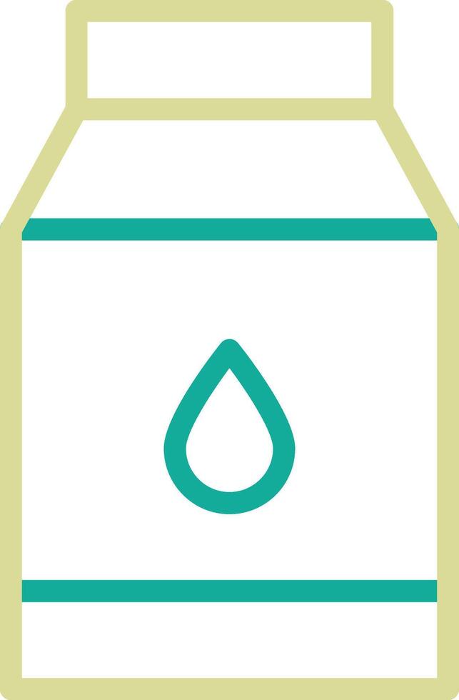 icono de vector de leche