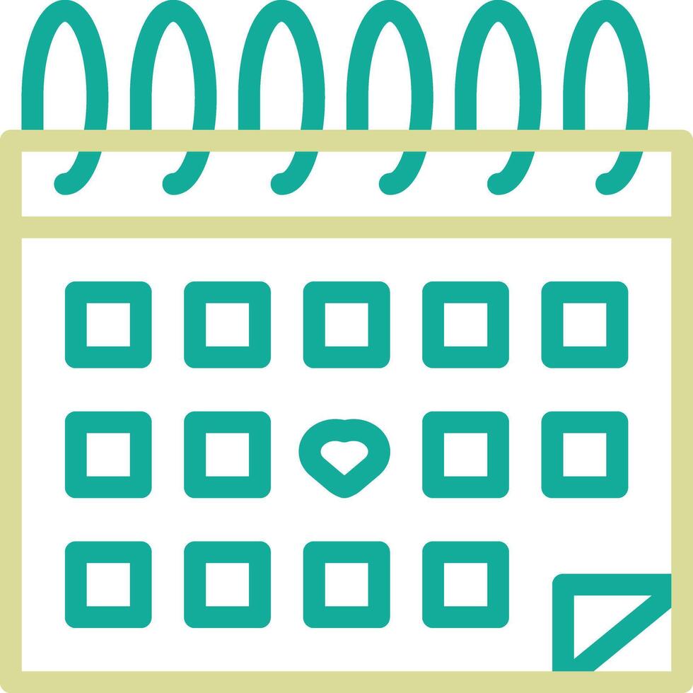 Wedding Date Vector Icon
