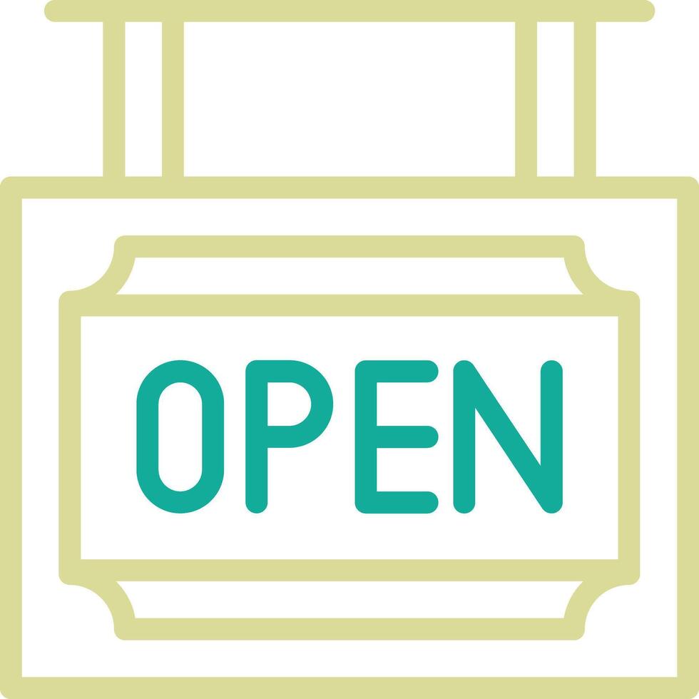 Shop Open Vector Icon