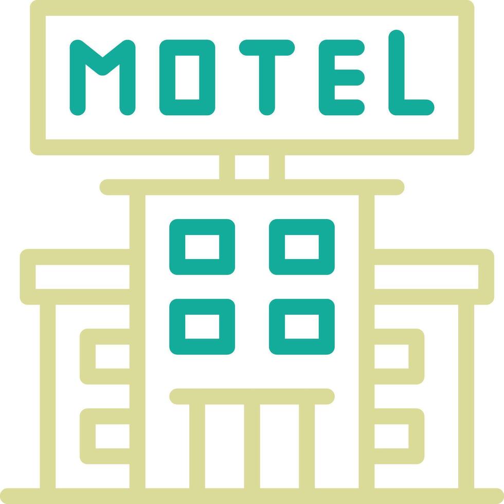 Motel Vector Icon