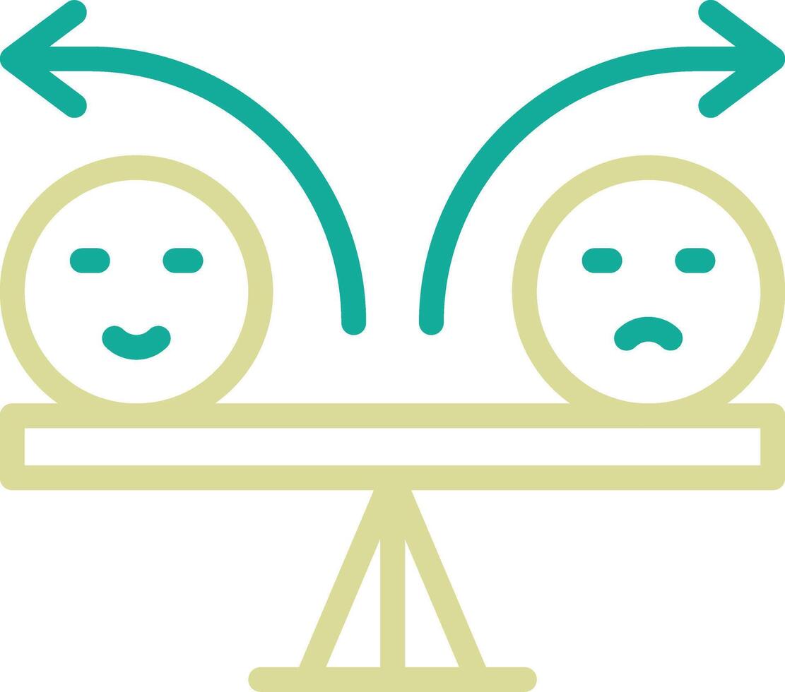 Balance Emotion Vector Icon