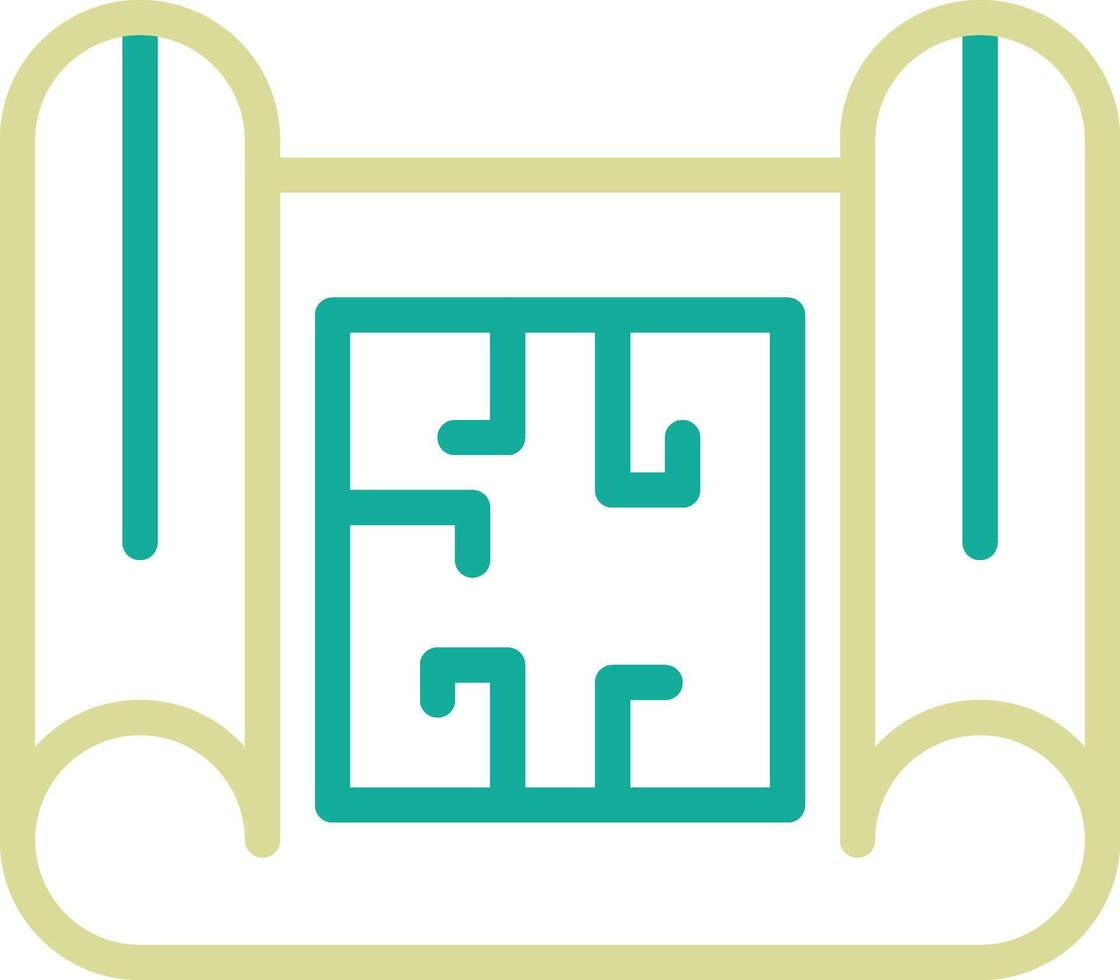 House Plan Vector Icon