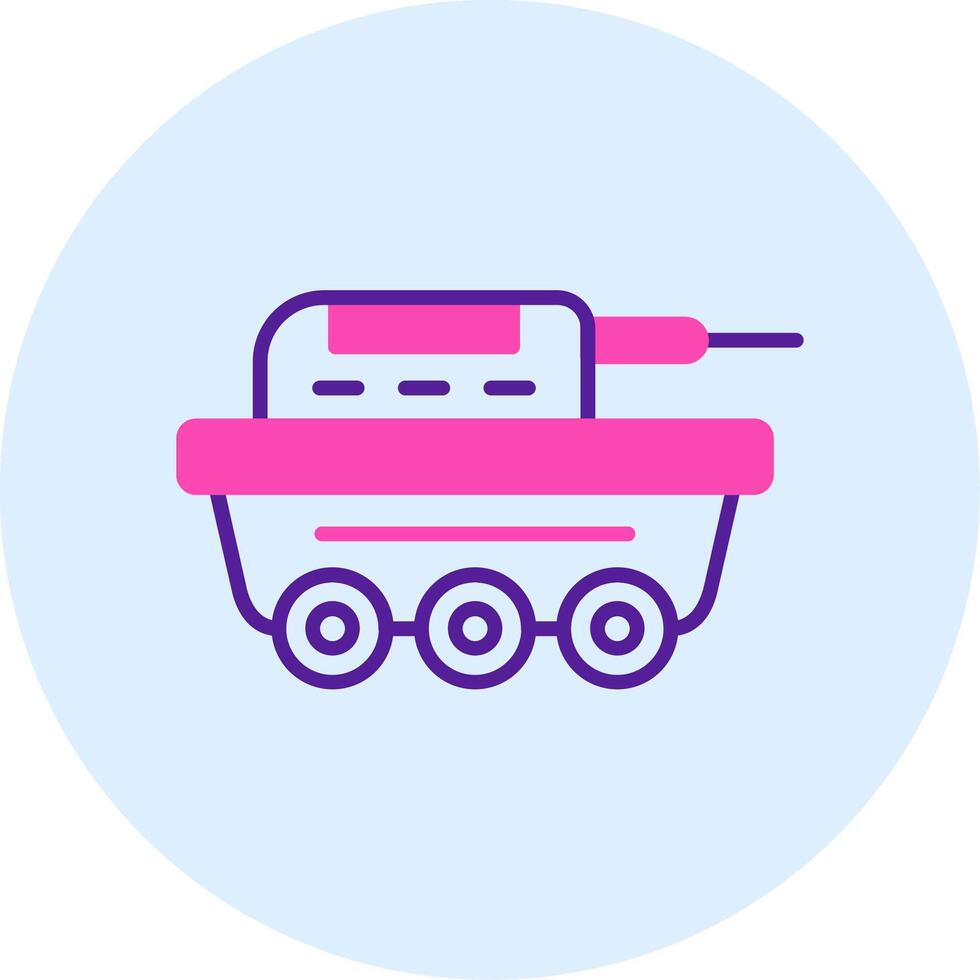 icono de vector de tanque