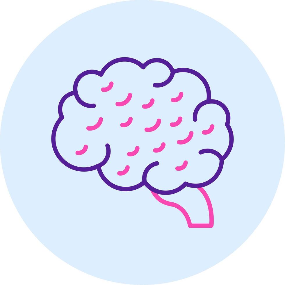 Human Brain Vector Icon