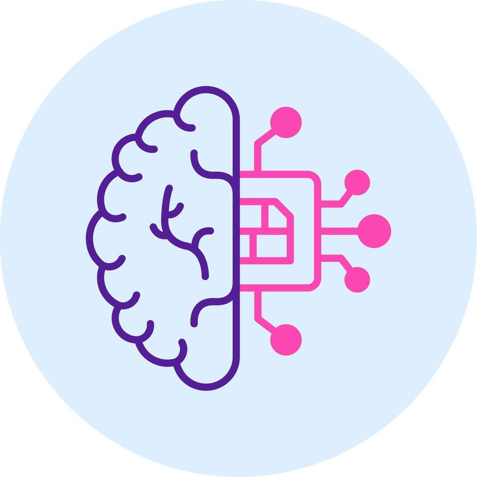 Artificial Intelligence Vector Icon