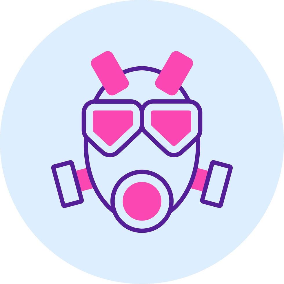Gas Mask Vector Icon