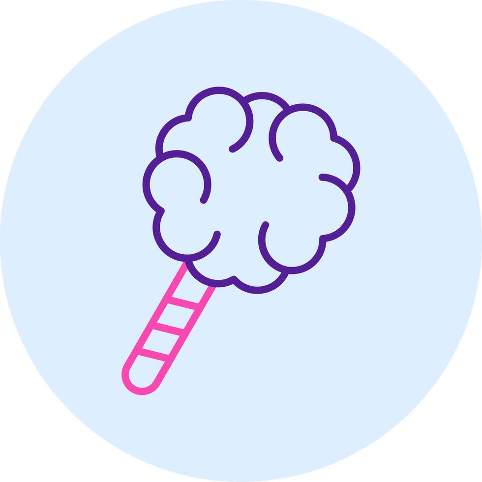 Cotton Candy Vector Icon