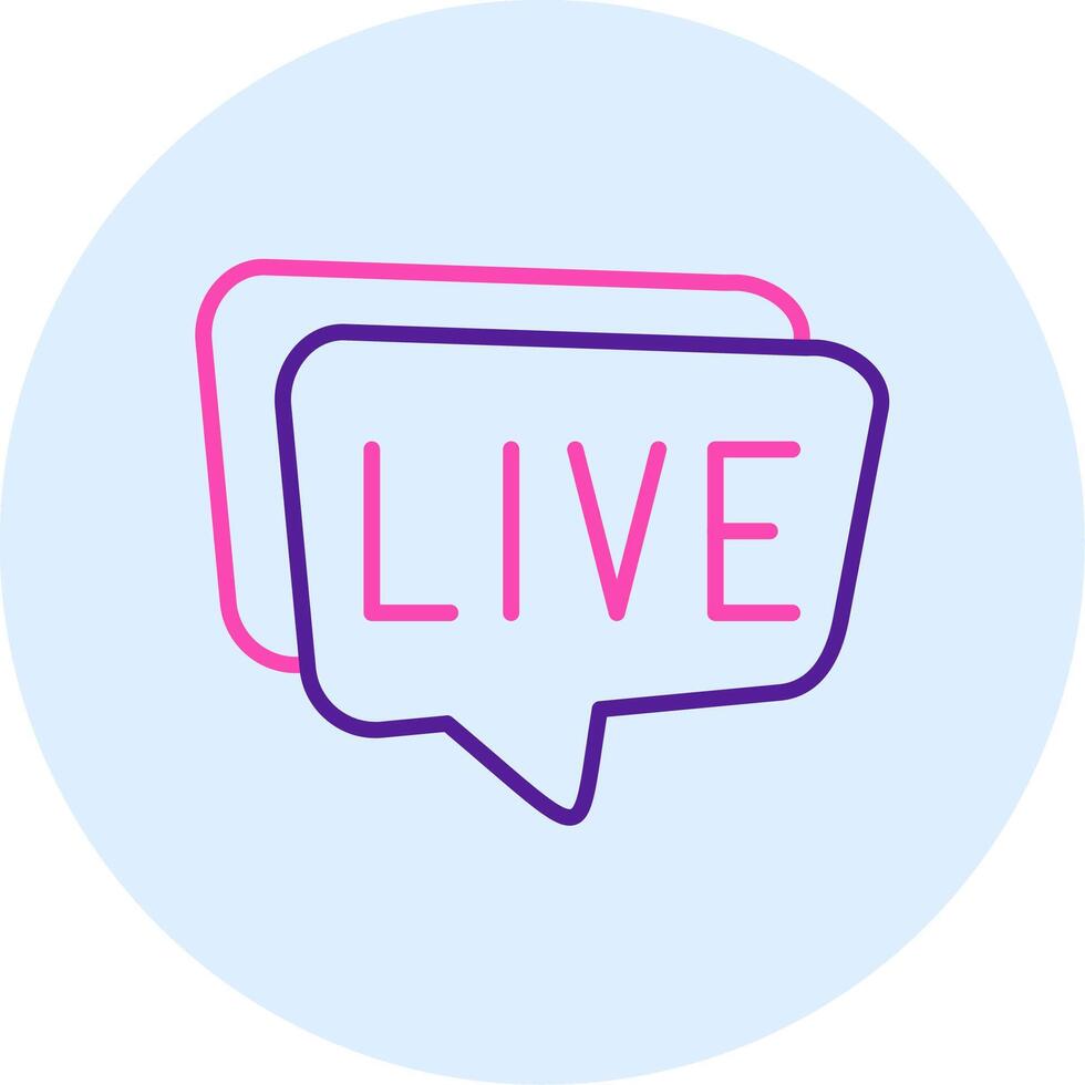 Live Chat Vector Icon