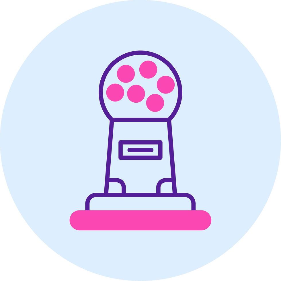 Gum Machine Vector Icon