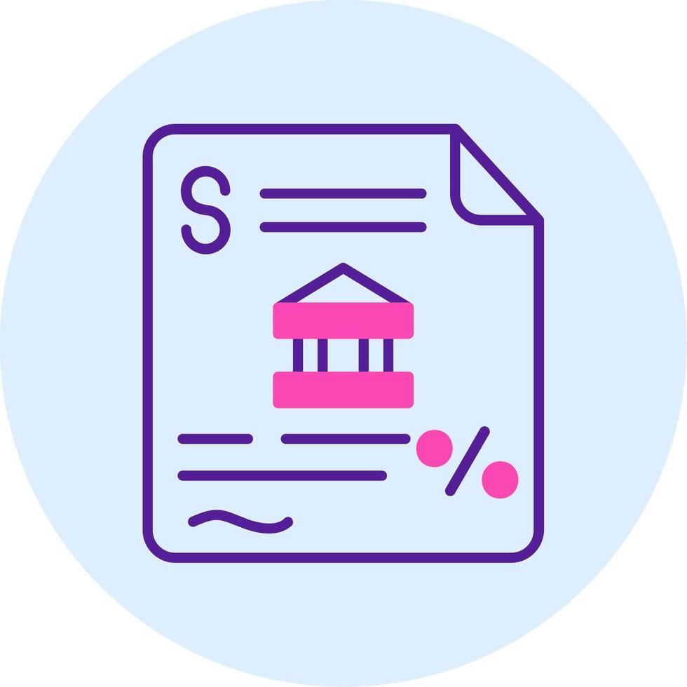 Loan Vector Icon