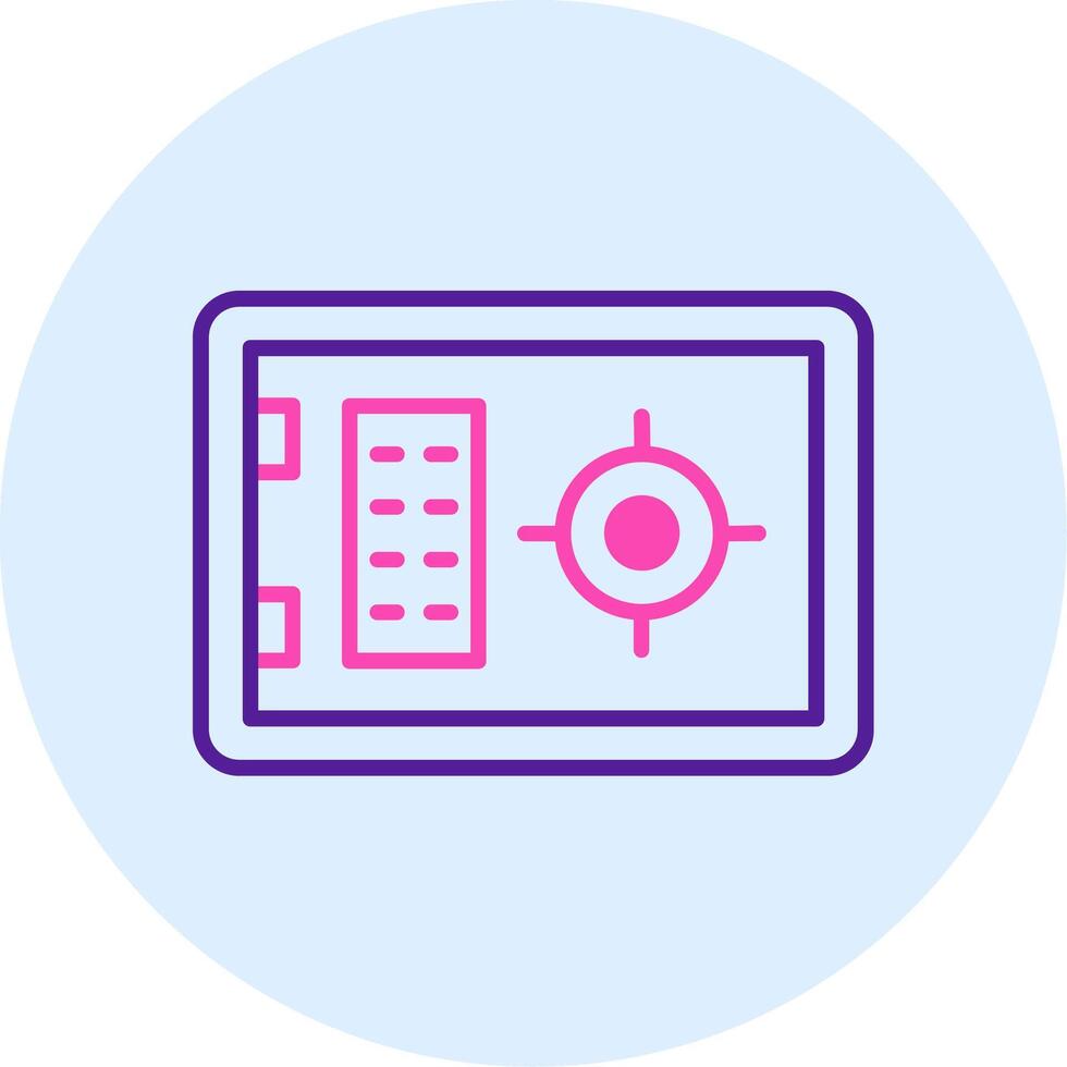 Safe Box Vector Icon