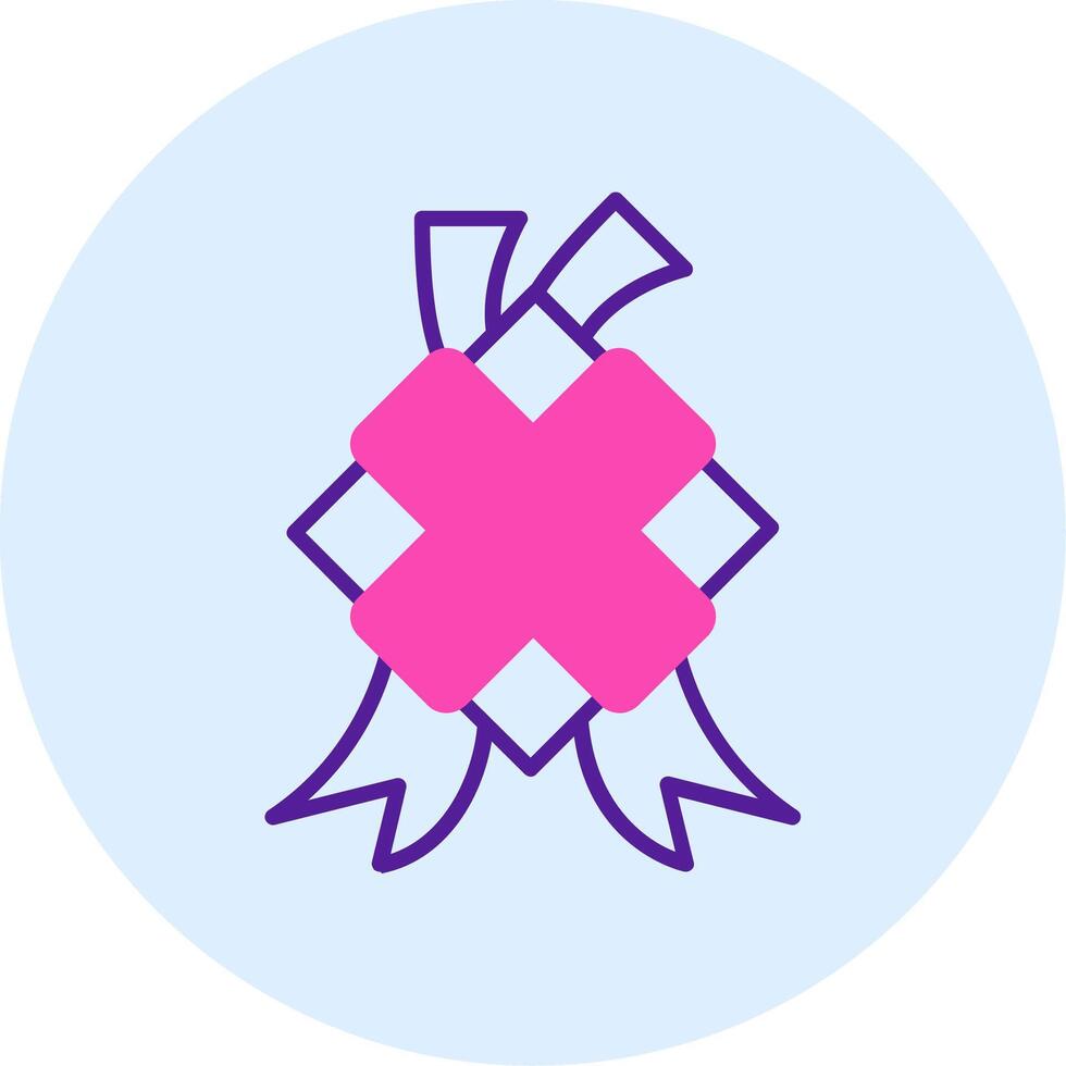 Ketupat Vector Icon