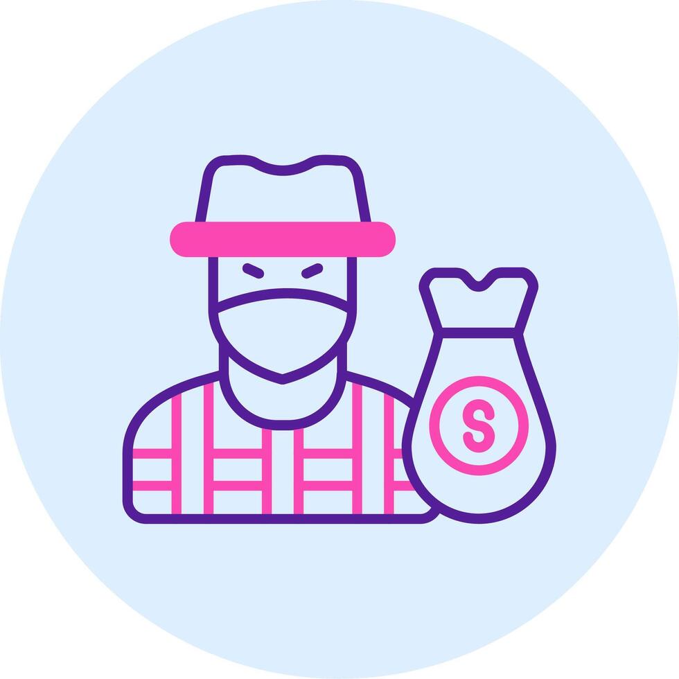 Robbery Vector Icon