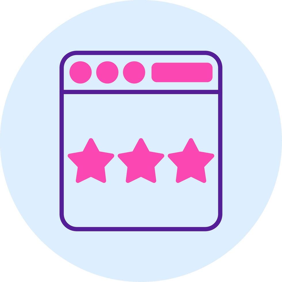 Rate Vector Icon